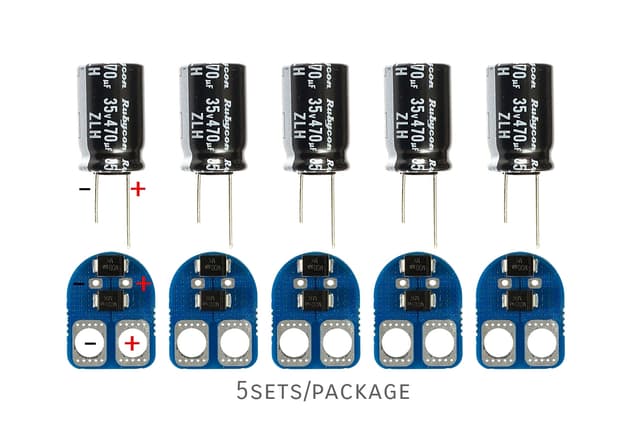 Mateksys Spændingsspidser Filter XT60-TVS