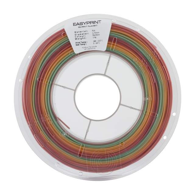 EasyPrint PLA 1.75mm 1kg - Rainbow
