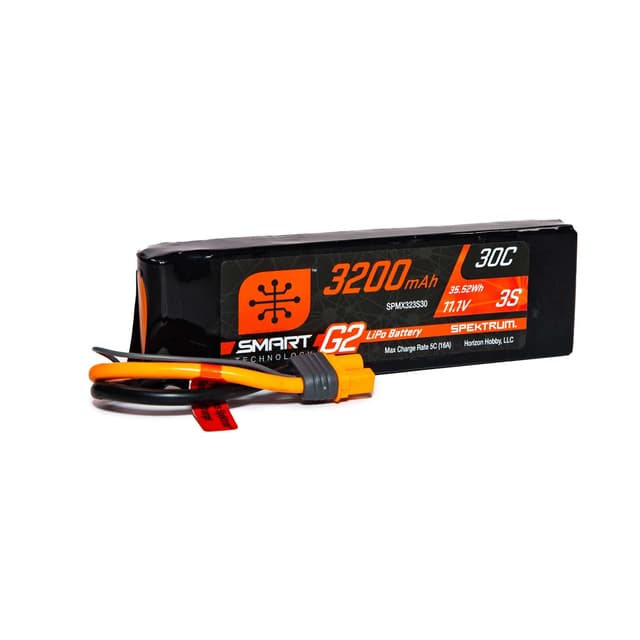 3s  3200mAh - 30C - Spektrum LiPo G2 IC3