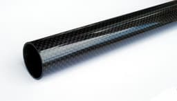 Karbonrör vävt 3K - 20x18x1000mm - Bronto