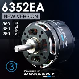 Dualsky X-Motor 6352EA-15 V3 380KV 511gram