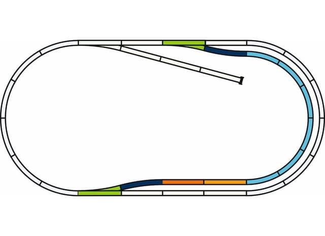 PIKO Skinnesett A - Alternativspor C
