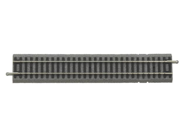 PIKO Rälsats A 231mm rakt för kraft - 6 st