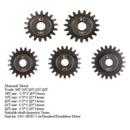 Surpass Hobby MOD1 18/19/20/21/22T Pinions Steel