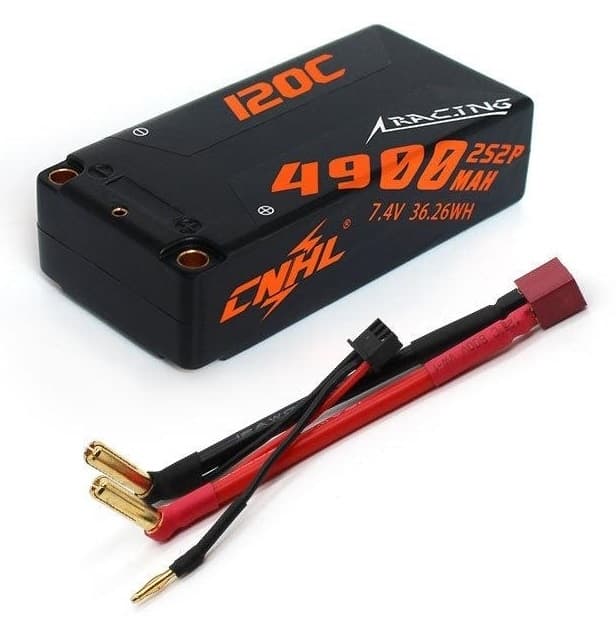 2s  4900mAh - 120C - CNHL Shorty Hardcase w/Deans