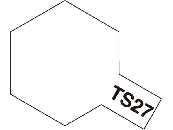 Tamiya TS Spray Lakk : Matt White TS-27 100ml