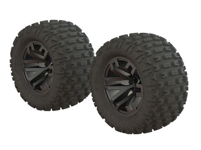 ARRMA dBoots Fortress Dæk sæt limet pistol metal (