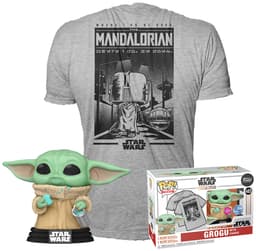 Funko Pop! and Tee Mandalorian Grogu (XL)