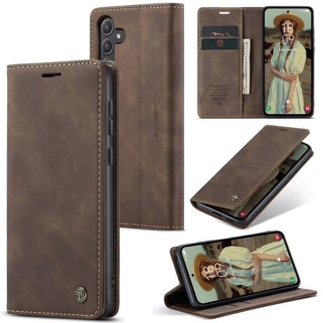 CASEME Retro Lompakkokotelo Samsung Galaxy A55