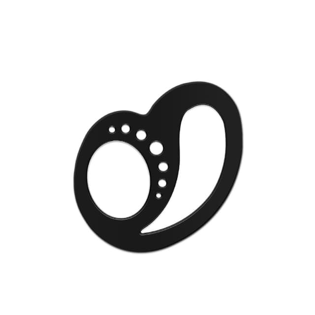 Ørekroker for øretelefoner Sort