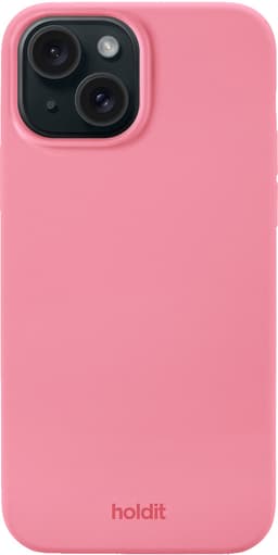 Holdit Silicone iPhone 14/13 etui (lyserød)