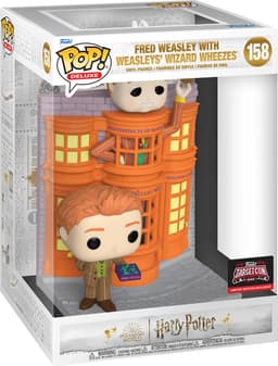 Funko Pop! Deluxe Fred Weasley med Weasleys Wizard Wheezes