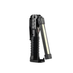 LED arbeidslys USB oppladbar lommelykt Sort