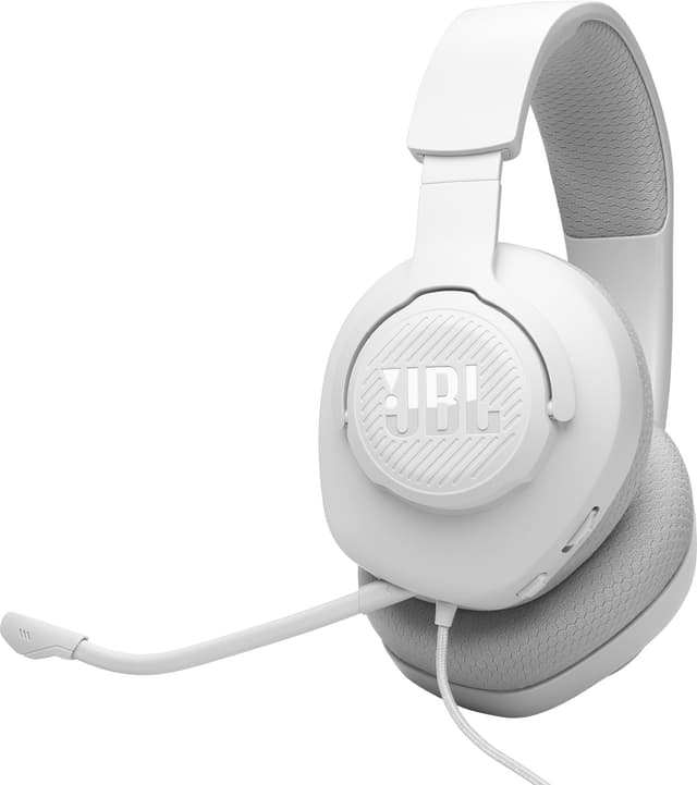 JBL Quantum 100M2 gamingheadsett (hvit)