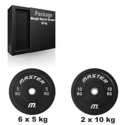 Master Fitness Vægtpakke Master Bumper 50 kg