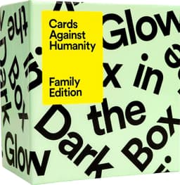 Play Cards Against Humanity brætspil (glow boks)