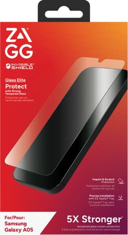 Zagg Glass Elite Samsung Galaxy A05s skjermbeskytter til mobiltelefon