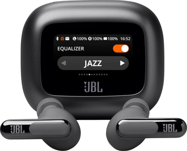 JBL Live Beam 3 helt trådløse in-ear hodetelefoner (sort)