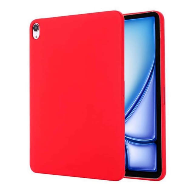Liquid silikon skal iPad Air 11 (2024) - China Red