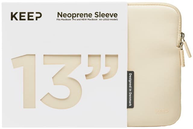 KEEP 13,6" Neopren MacBook-fodral (Moonlight)