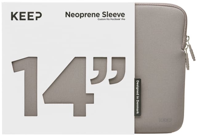 KEEP 14" Neopreneetui til MacBook (Portabella)