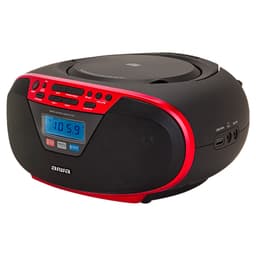 AIWA BBTU-400 BoomBox Rød