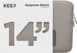 KEEP 14" Neoprenetui for bærbar PC (Portabella)