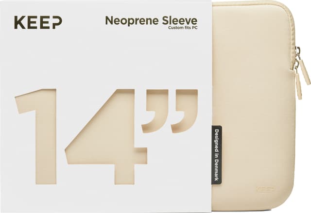 KEEP 14" Neopreneetui til bærbar PC (Moonlight)