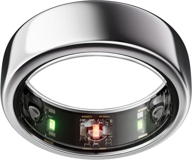 Oura Ring Gen3 Horizon smart-ring størrelse 10 (sølv)