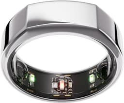 Oura Ring Gen3 Heritage älysormus koko 10 (hopea)