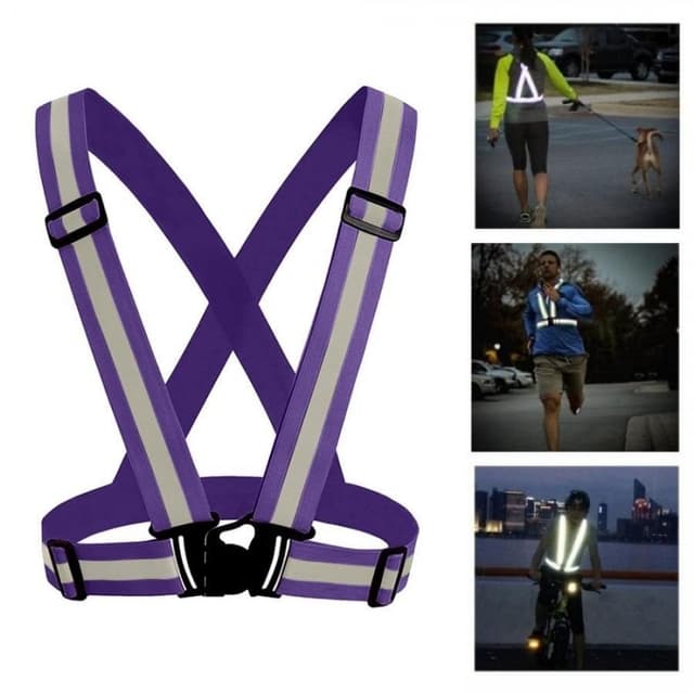 PRO SPORT Refleksvest - Lilla