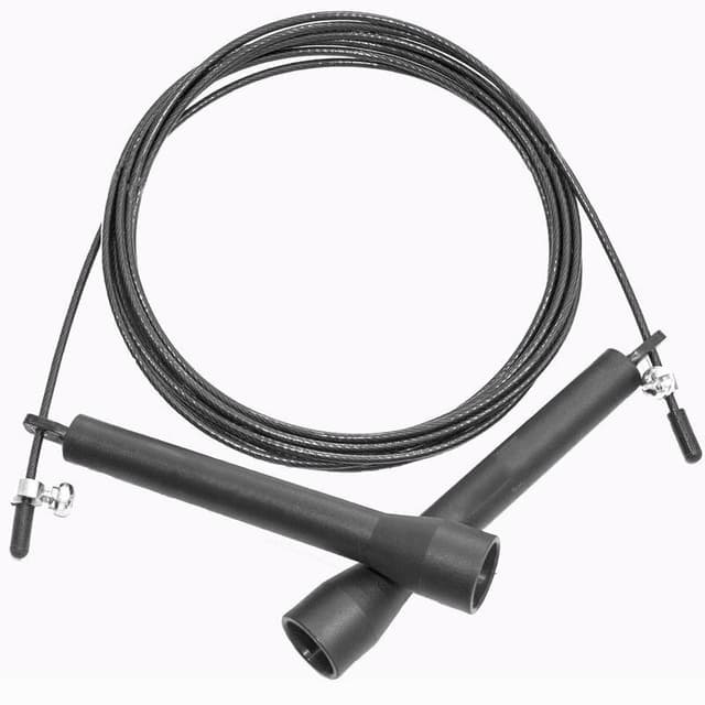 PRO Sjippetov / Speedrope til crossfit, træning og fitness, sort