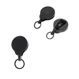 Udtrækkelig nøglering ID badge holder 3 pakker