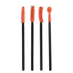 Silikone øjenvippebørster mascara wands 4-pak