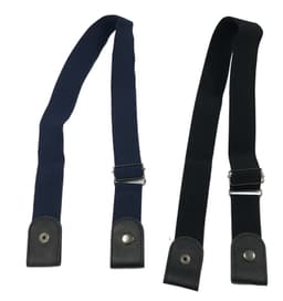 Elastisk belte uten spenne 2-pak