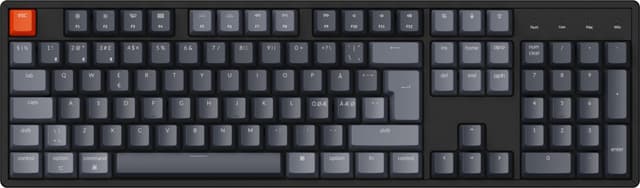 Keychron K10 trådløst tastatur (Gateron Red brytere)