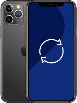 Brukt iPhone 11 Pro Max smarttelefon 64 GB (stellargrå)