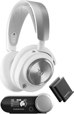 SteelSeries Arctis Nova Pro pelikuulokkeet (PC, valkoinen)