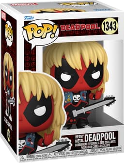Funko Pop! Vinyl Deadpool metal band figur