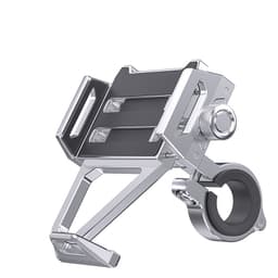 Mobiltelefonhållare för cykel 360 graders rotation Silver