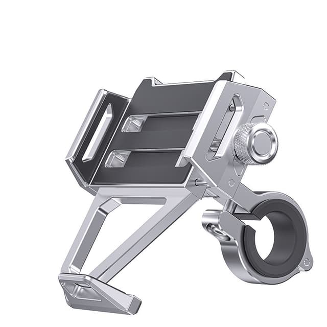 Mobiltelefonholder for sykkel 360-graders rotasjon Sølv