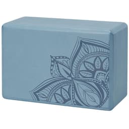 Gaiam Blue Shadow Point Block, Yoga block