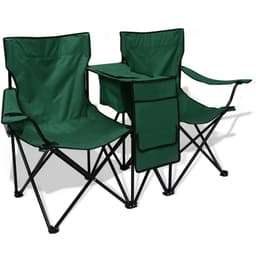 vidaXL Dubbel campingstol 155x47x84