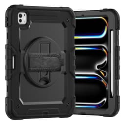 Hybrid cover med skulderrem iPad Pro 11 (2024) - Sort