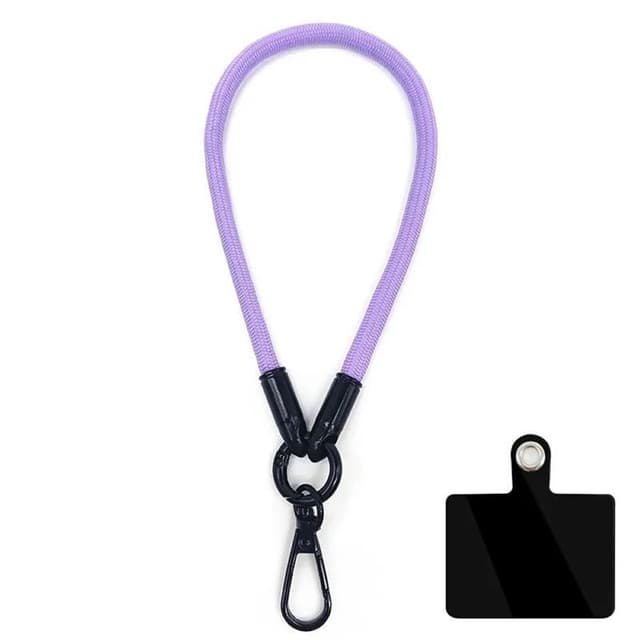 Handledsrem 10mm med fästbricka - Lila