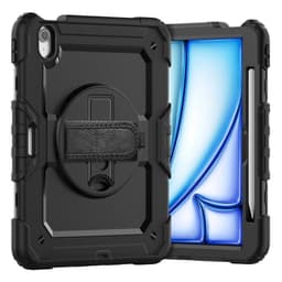 Hybrid deksel med skulderstropp iPad Air 11 (2024) - Sort