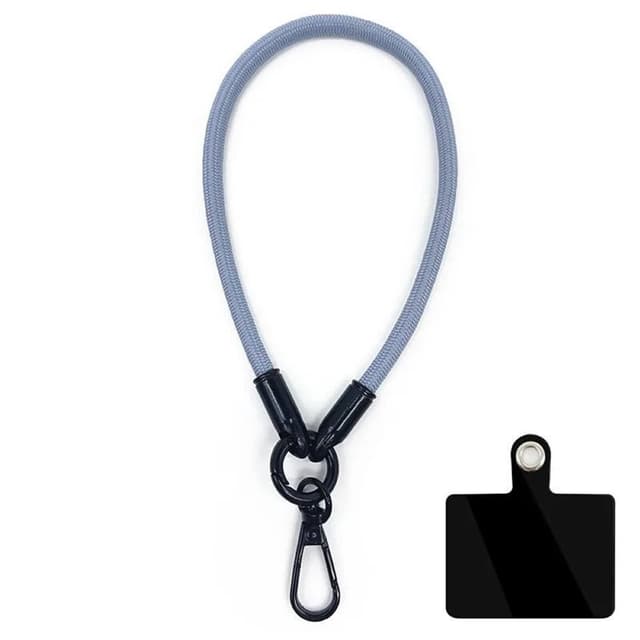 Handledsrem 10mm med fästbricka - Blå