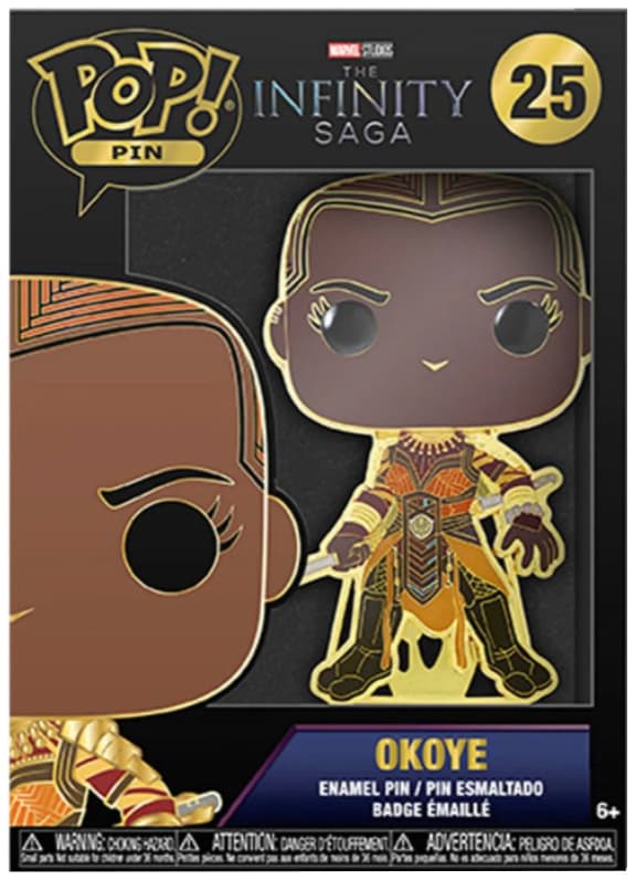 Funko Marvel Infinity Saga Okoye pin