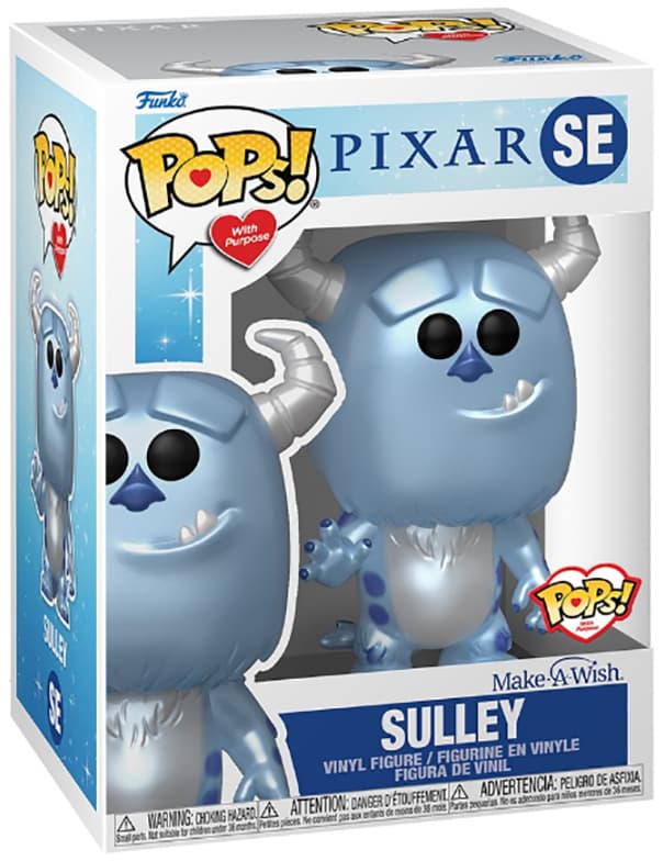 Funko Mosters Inc. actionfigur (Metallic Sulley)