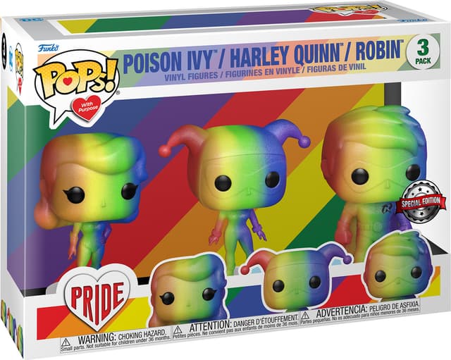 Funko DC Comics actionfigur (Pride 3-pack)
